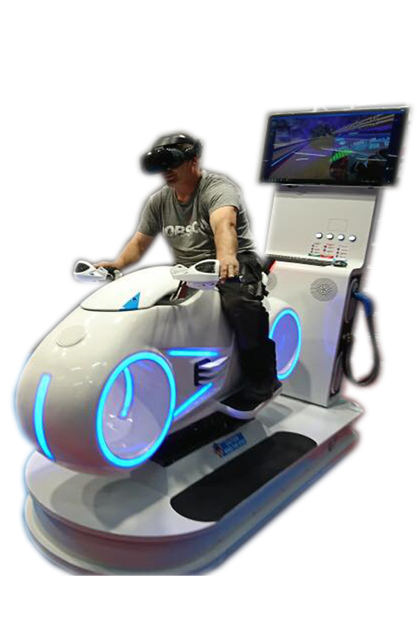 Focus sur la moto en réalité virtuelle